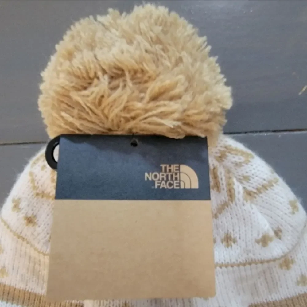 🆕️ The North Face Fair Isle pom pom unisex beanie winter hat